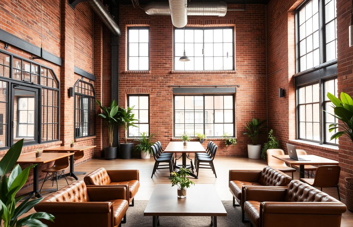 Coworking lounge