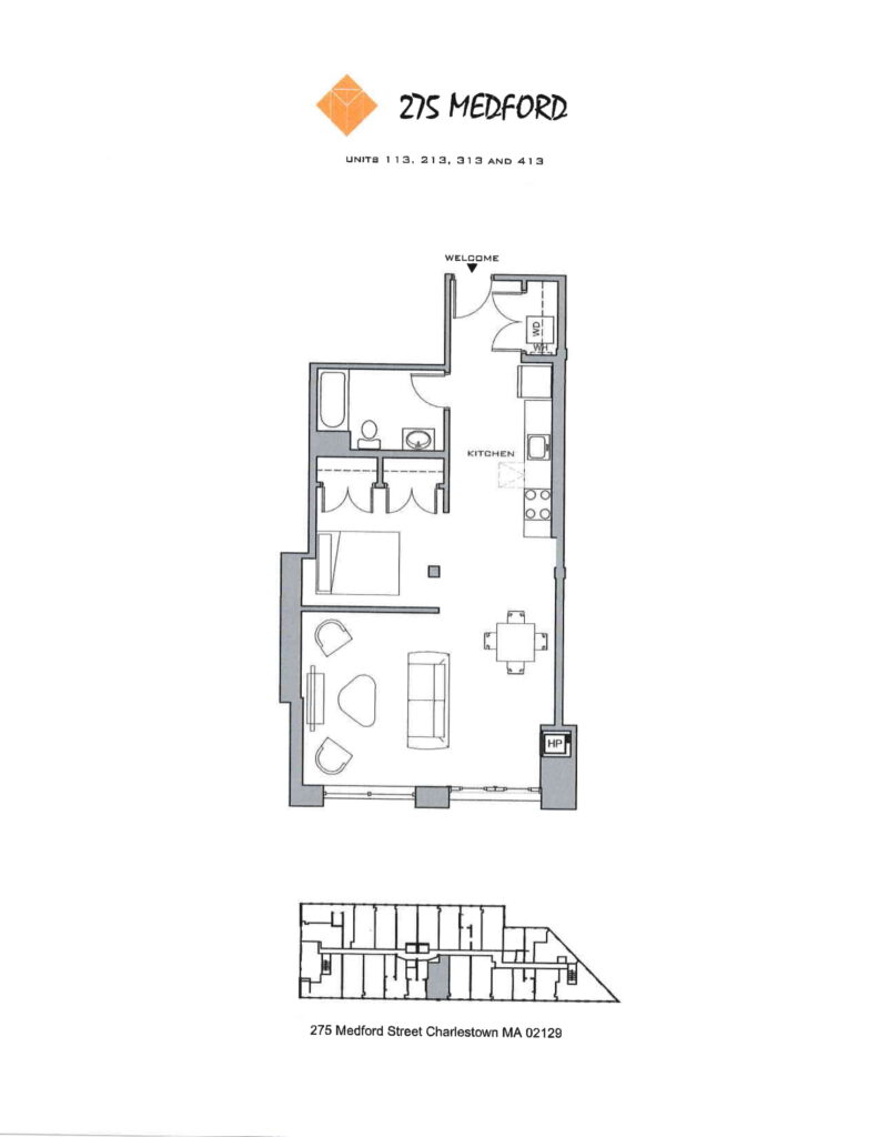 Floor plan, loft 213